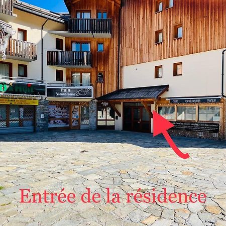 Les Orres 6 Places Coeur De Station Avec Piscine Exteriör bild